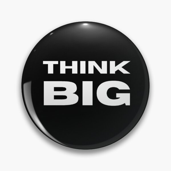 Item preview, Think Big Aim High designed and sold by StencilMenace.