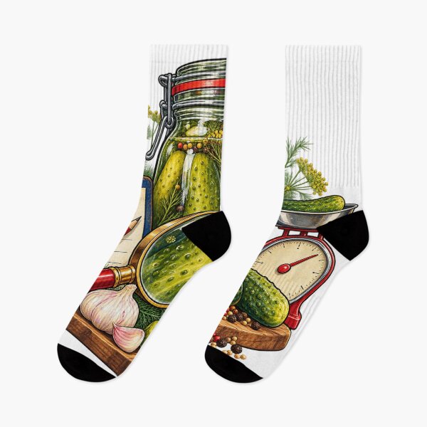 Item preview, Pickle Jar Quality Control Desk – Pickling Illustration designed and sold by Xnuery.