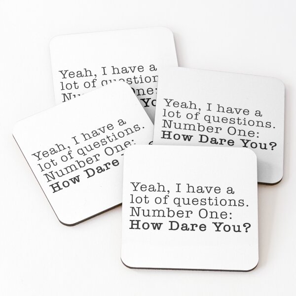 Item preview, The Office Yeah I Have A Lot Of Questions Number One How Dare You designed and sold by colormemaroon.