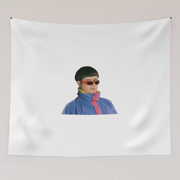 Item preview, Oliver Tree Bowl Cut Musician Sticker designed and sold by WestJumboLimbo.