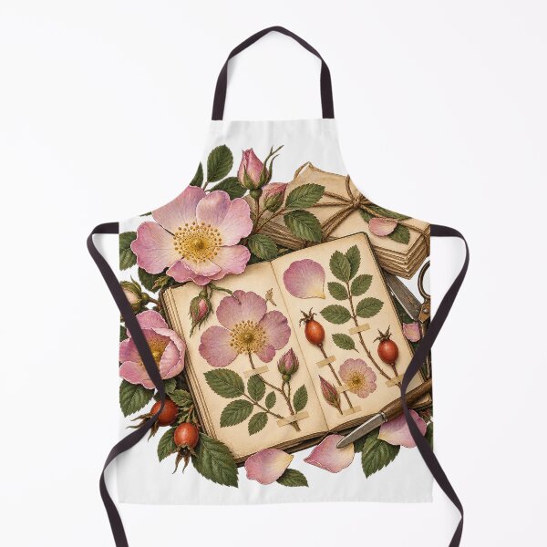 Item preview, Wild Rose Pressing Collection – Botanical Illustration Illustration designed and sold by Xnuery.