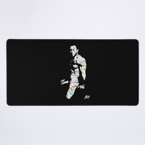 Item preview, Hunky Muscled Big Gay Daddy Map Art By NLMKArtStudio designed and sold by NLMKArtStudio.