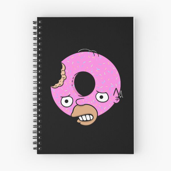Item preview, Donut Head - Black Background  designed and sold by The Abysmall.