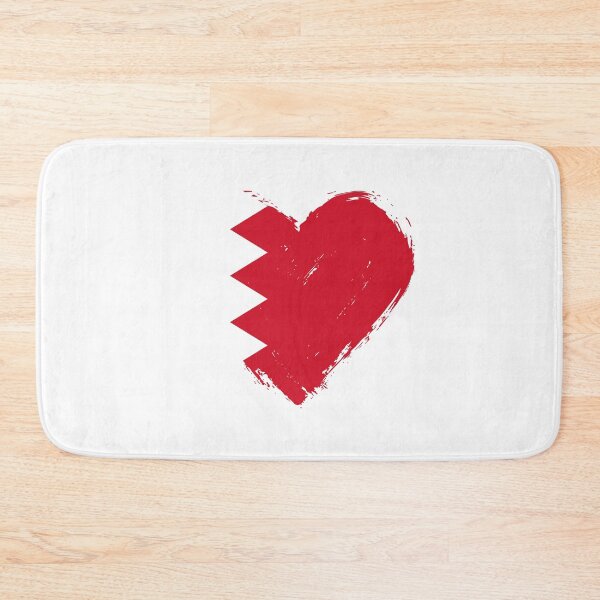 Artikelvorschau, Beschädigte Bahrain-Flagge mit Herz (BH) entworfen und verkauft von shitpostee.