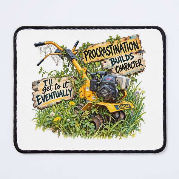 Item preview, Procrastination Builds Character designed and sold by Whimspired By Paxx.