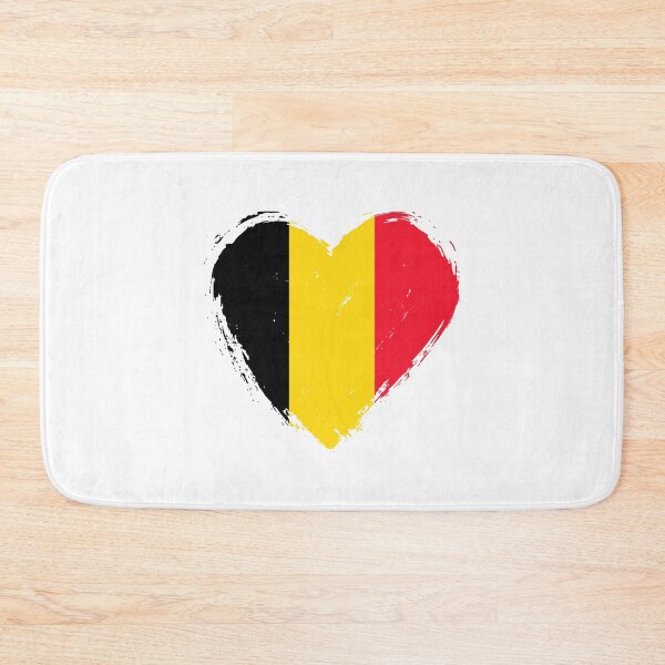 Item preview, Distressed Belgium Flag Heart BE designed and sold by shitpostee.