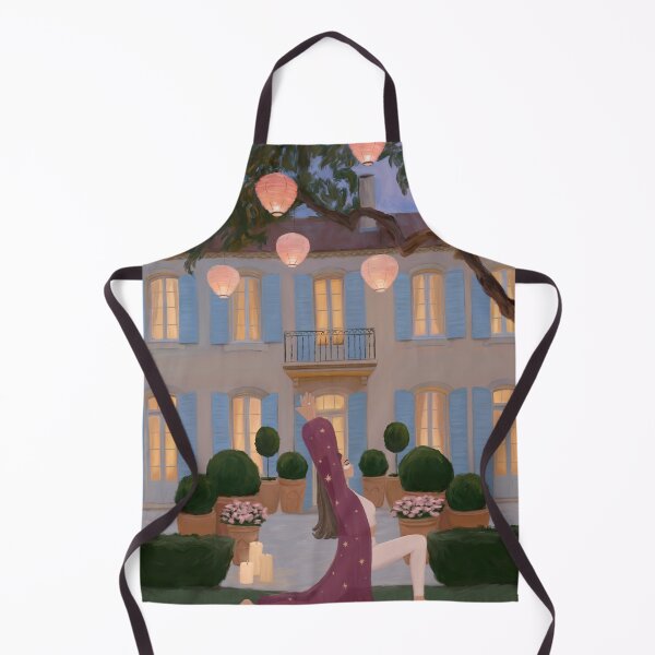 Item preview, Yoga Under The Lanterns At Dusk designed and sold by zmp-art.