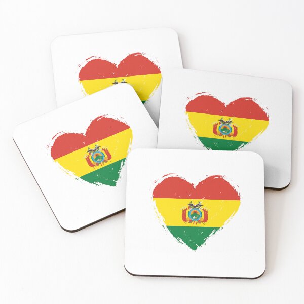 Item preview, Distressed Bolivia Flag Heart BO designed and sold by shitpostee.