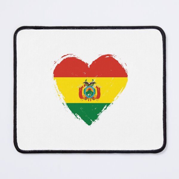 Item preview, Distressed Bolivia Flag Heart BO designed and sold by shitpostee.