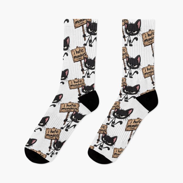 Item preview, I hate Mondays, kitty. designed and sold by QuixalArts.