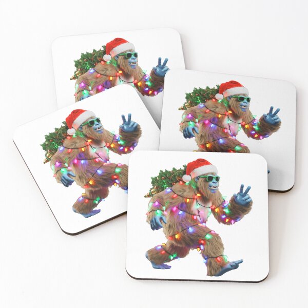 Item preview, Big Foot Funny Santa Claus Wearing Christmas Lights designed and sold by DEC02.