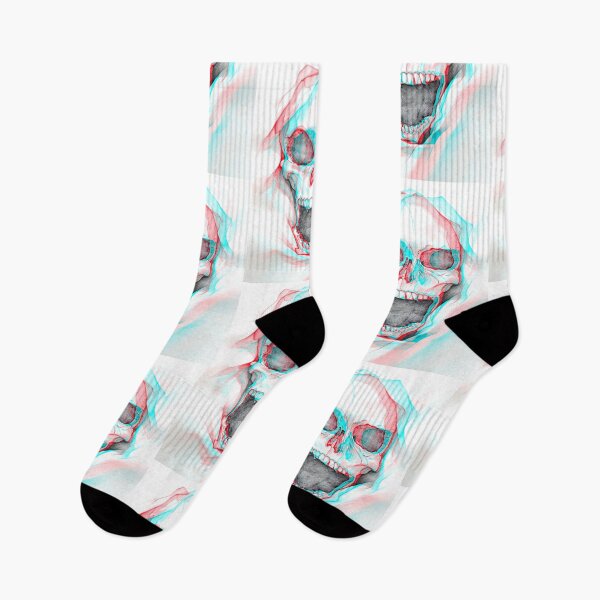Item preview, Anaglyph skull designed and sold by Glenbobagins.