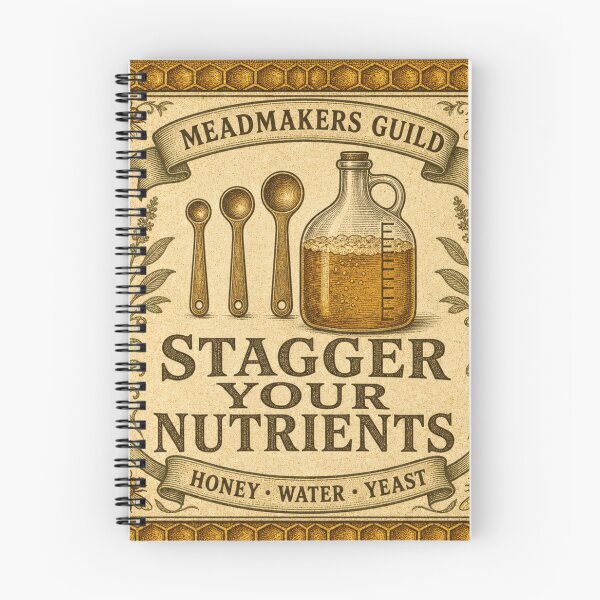 Item preview, Stagger Your Nutrients Homebrew Mead Science designed and sold by BoosterShop.