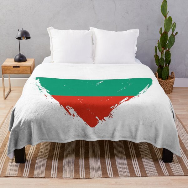 Item preview, Distressed Bulgaria Flag Heart BG designed and sold by shitpostee.
