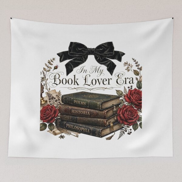 Item preview, In My Book Lover Era Black Bow Luxury Classics designed and sold by ChotipahArt.