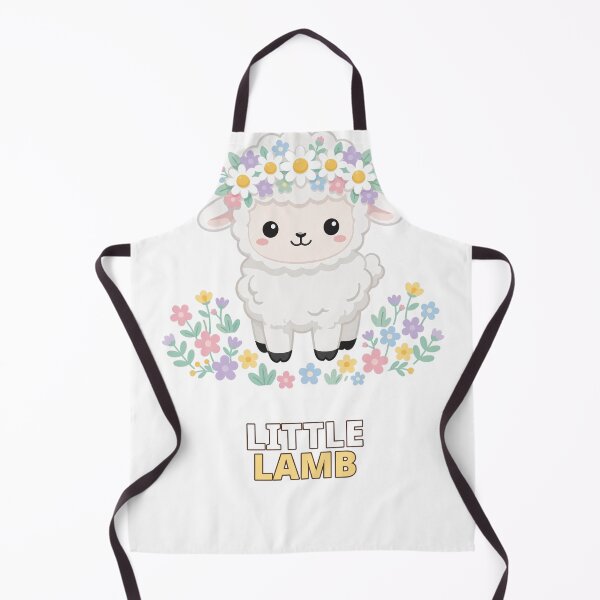 Item preview, Little Lamb Daisy Crown Easter Spring designed and sold by ThreeFlyingAces.