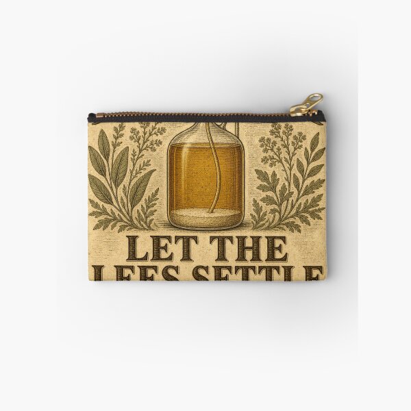 Item preview, Let The Lees Settle Mead Brewer Badge designed and sold by BoosterShop.