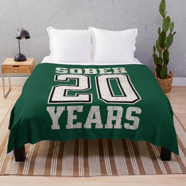 Item preview, Sober 20 Years Sobriety Recovery Milestone designed and sold by NosandEdgy.