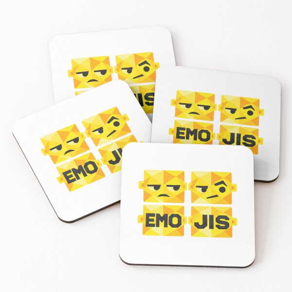 Item preview, Skeptical and discontented square emojis CRISAL designed and sold by danart7.