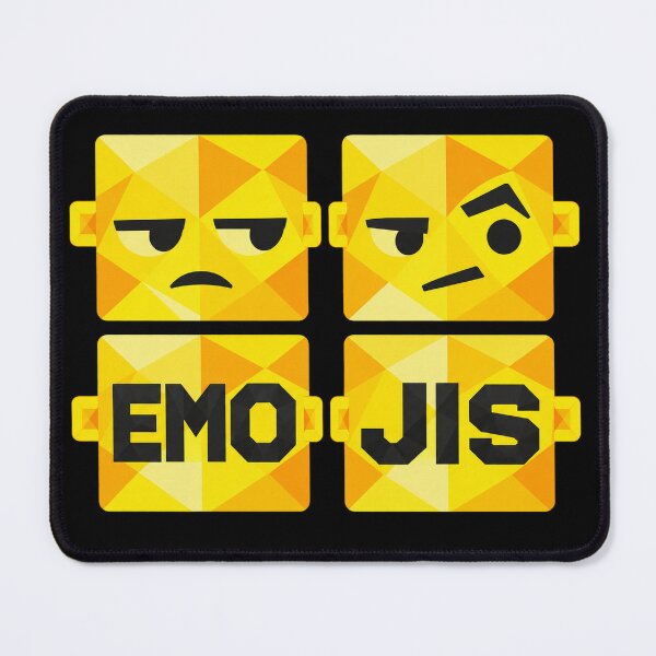 Item preview, Skeptical and discontented square emojis CRISAL designed and sold by danart7.