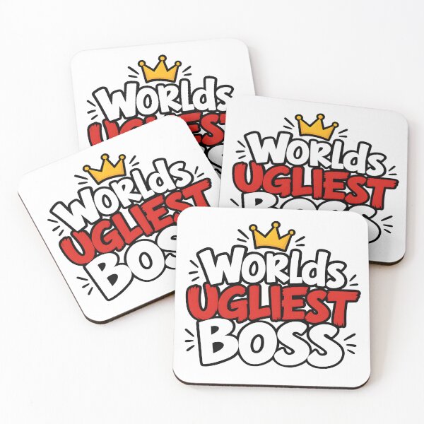 Item preview, World's ugliest boss designed and sold by QuixalArts.