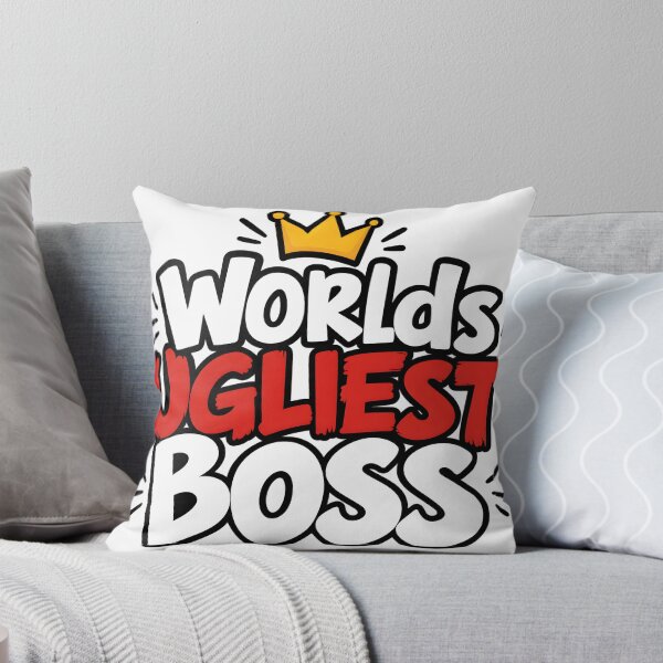 Item preview, World's ugliest boss designed and sold by QuixalArts.
