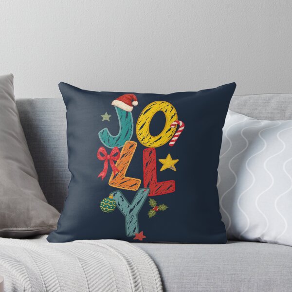 Item preview, Jolly | Crayon Lettering Hand drawn Art Style | Christmas designed and sold by Made by Tamar.