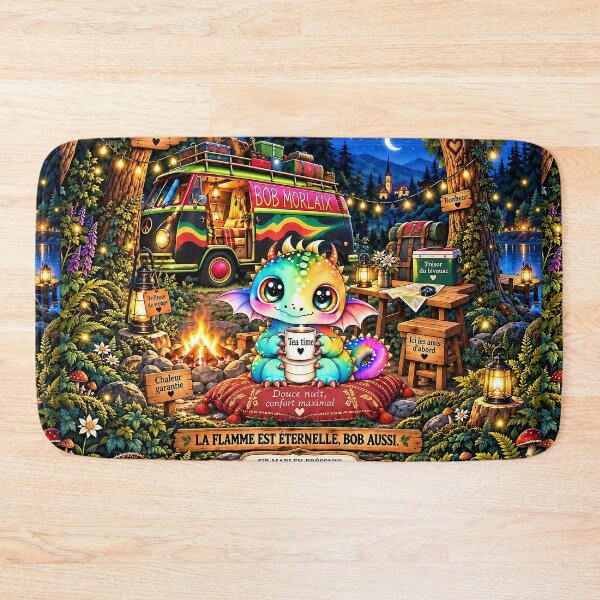Item preview, The Little Dragon's Stopover designed and sold by sirmarleyart.