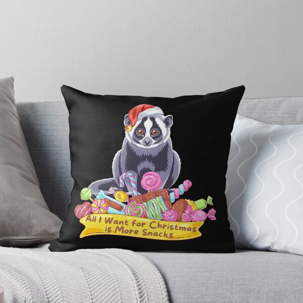 Item preview, Slow Loris Christmas Shirt Animal Lovers All I Want More Snacks Holiday Gift designed and sold by E20STUDIO.