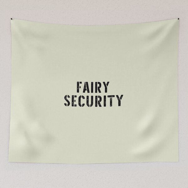 Item preview, Funny Halloween Fairy Security designed and sold by SanipepaVase.