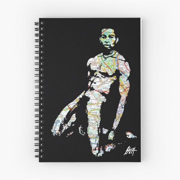 Item preview, Muscled Black Twink Nude On His Knees Map Art By NLMKArtStudio designed and sold by NLMKArtStudio.
