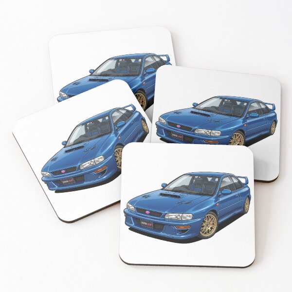 Item preview, 1998 Sonic Blue Subaru Impreza 22B STI JDM Rally Sticker designed and sold by Fixnovaguide.