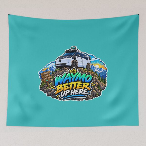 Item preview, Waymo better up here (animation design)  designed and sold by TheFatherOfArt.