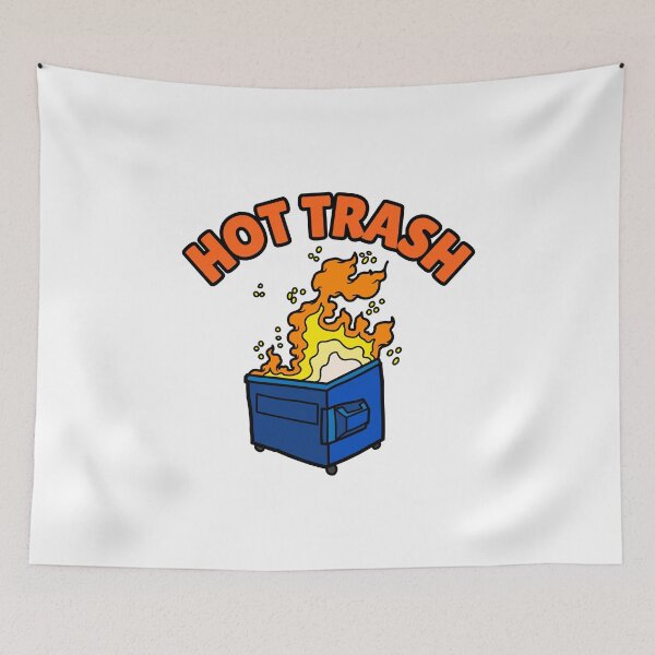 Item preview, Dumpster Fire Hot Trash designed and sold by Dondonmart.