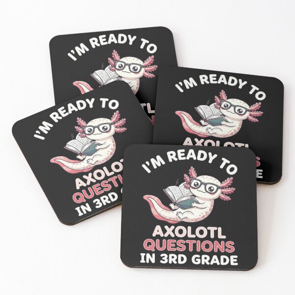 Item preview, Ready to Axolotl Questions in 3rd Grade School Design designed and sold by MiALopezArt.