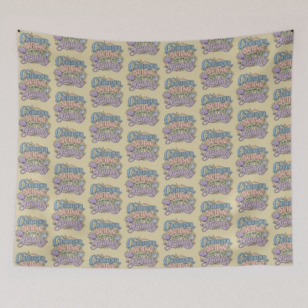 Item preview, The Rarity of Common Sense designed and sold by Quote Gallery.