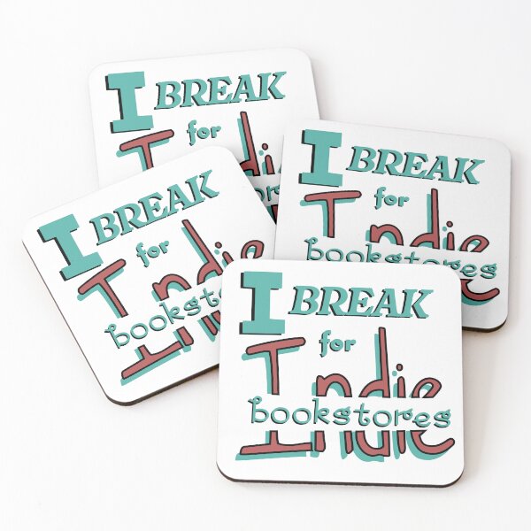 Item preview, i break for indie bookstores designed and sold by hello readers.