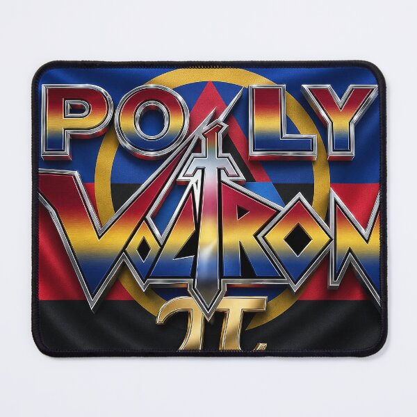 Item preview, Poly Voltron II — Polyamory Pride Emblem designed and sold by SirMerv.