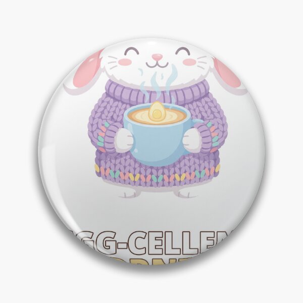 Item preview, Egg-cellent Morning Bunny Coffee Easter designed and sold by ThreeFlyingAces.