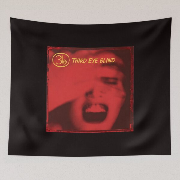 Item preview, Third Eye Blind Distressed Screaming Face Art designed and sold by Millle-Feuye.