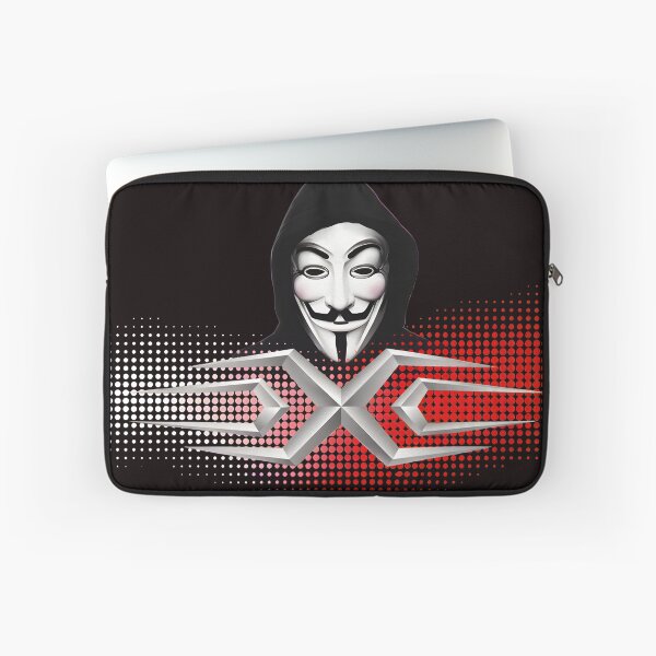 Item preview, Guy Fawkes Mask Hacker Symbol Red Gradient designed and sold by Millle-Feuye.