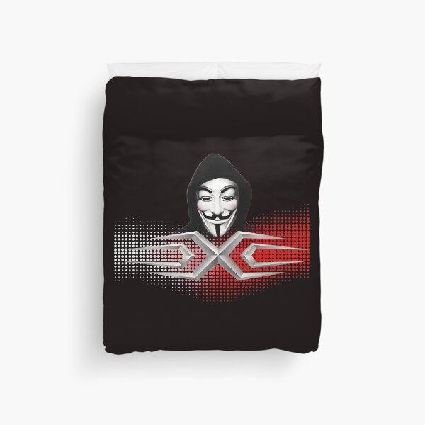 Item preview, Guy Fawkes Mask Hacker Symbol Red Gradient designed and sold by Millle-Feuye.