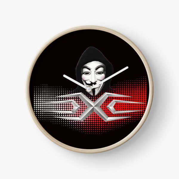 Item preview, Guy Fawkes Mask Hacker Symbol Red Gradient designed and sold by Millle-Feuye.