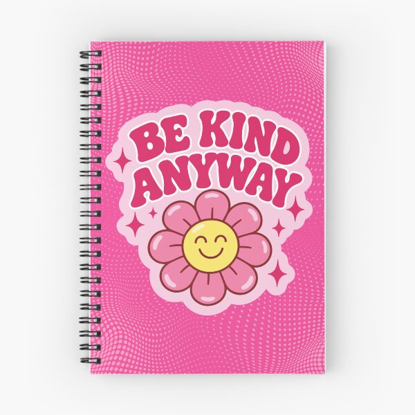 Item preview, Be Kind Anyway Cute Pink Flower Smiley Emoji Design designed and sold by FemmePod.