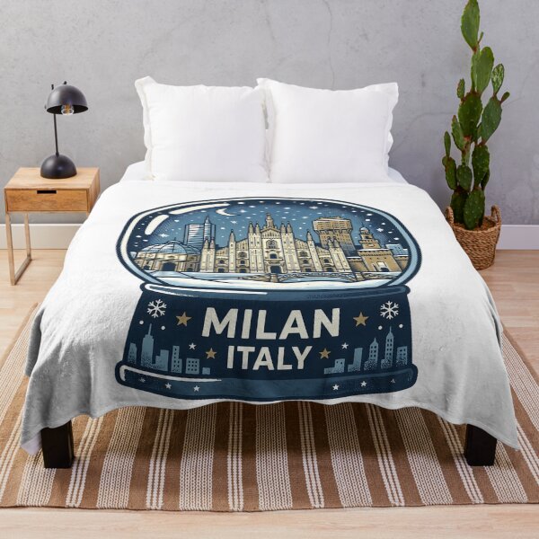 Item preview, Vintage Milan Snow Globe Travel Badge designed and sold by k3rstman1.