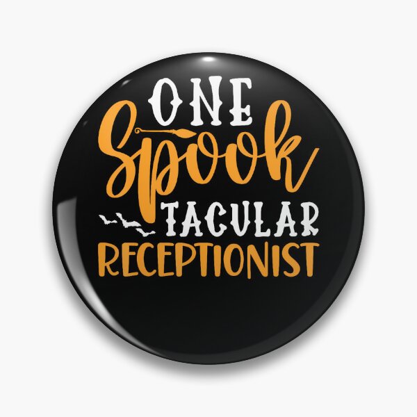 Item preview, One Spooktacular Receptionist designed and sold by serialcarachts.