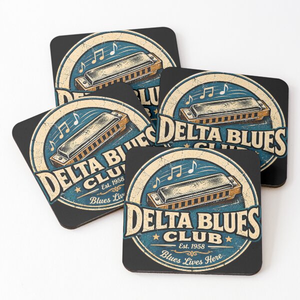 Item preview, Delta Blues Club designed and sold by QuietSpark.