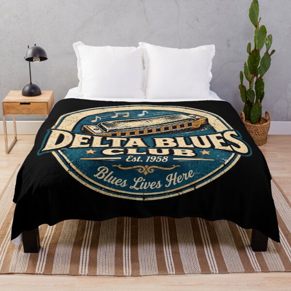 Item preview, Delta Blues Club designed and sold by QuietSpark.