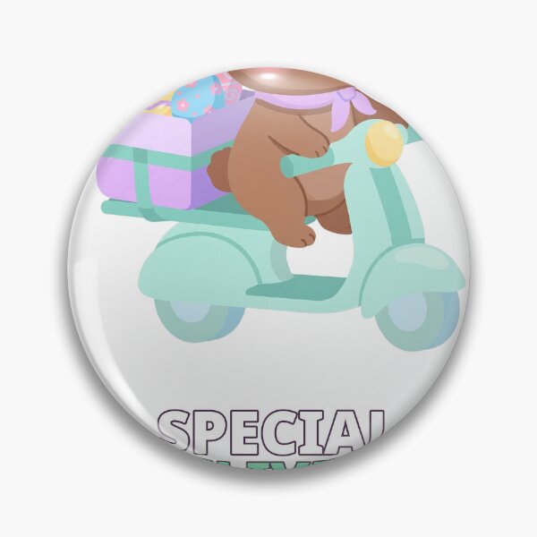 Item preview, Special Delivery Bunny Scooter Easter Eggs designed and sold by ThreeFlyingAces.