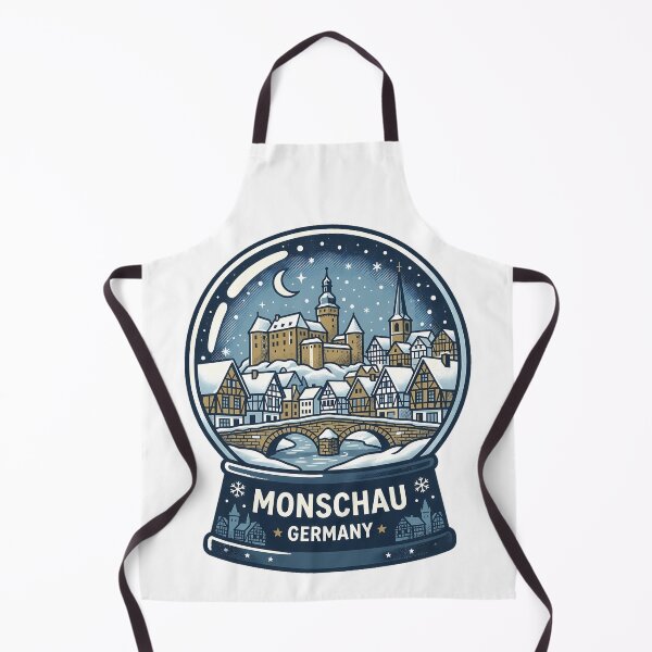 Item preview, Vintage Monschau Snow Globe Travel Badge designed and sold by k3rstman1.
